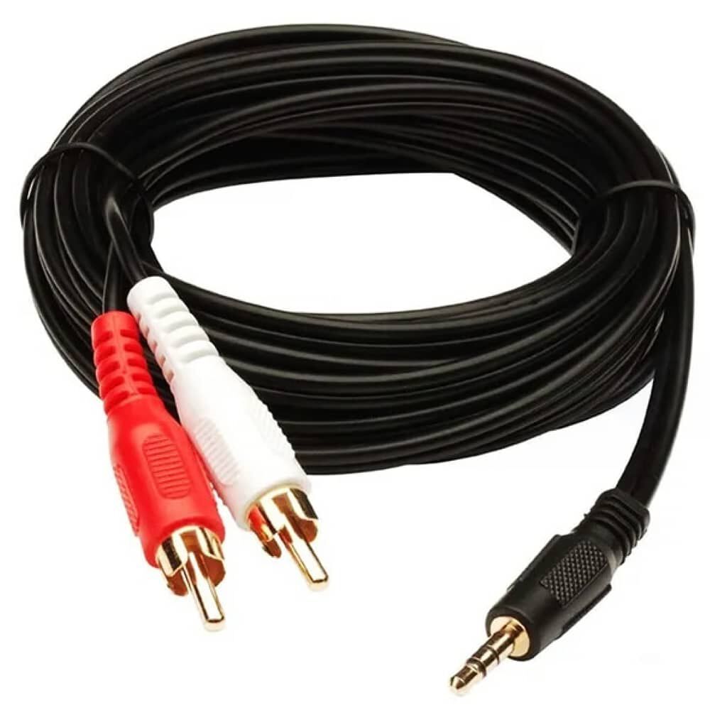 Cable De Audio (2x1) Jack 3.5mm A Rca 3 Mt Ulink Deluxe Line image number 6.0