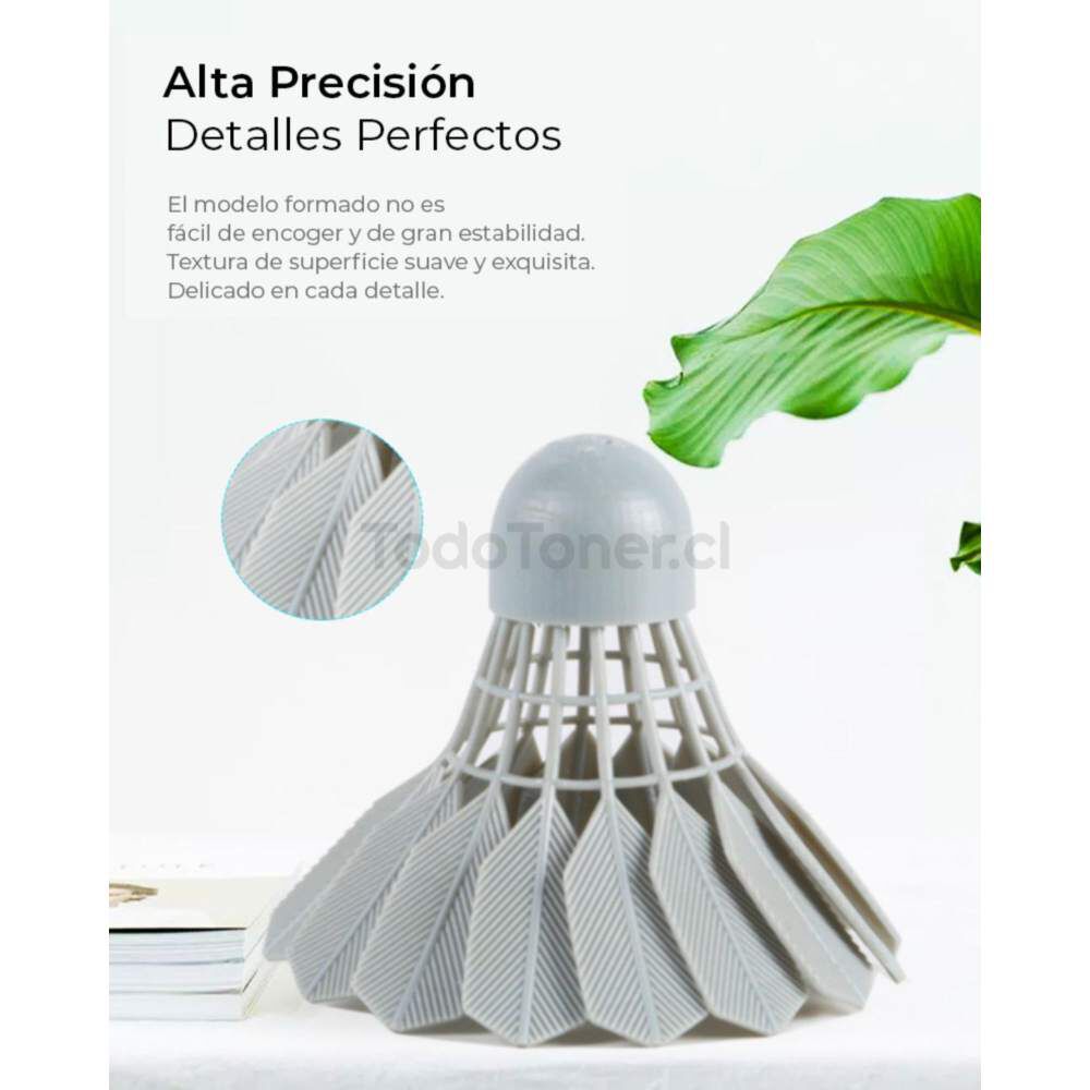 Resina Piel Clara Para Impresoras 3d 1000g Creality Plus image number 5.0