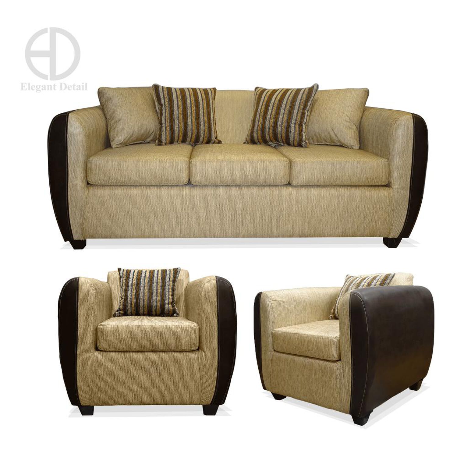 Juego De Living Elegant Oklahoma / 5 Cuerpos image number 0.0