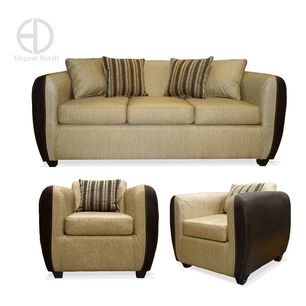 Juego De Living Elegant Oklahoma / 5 Cuerpos