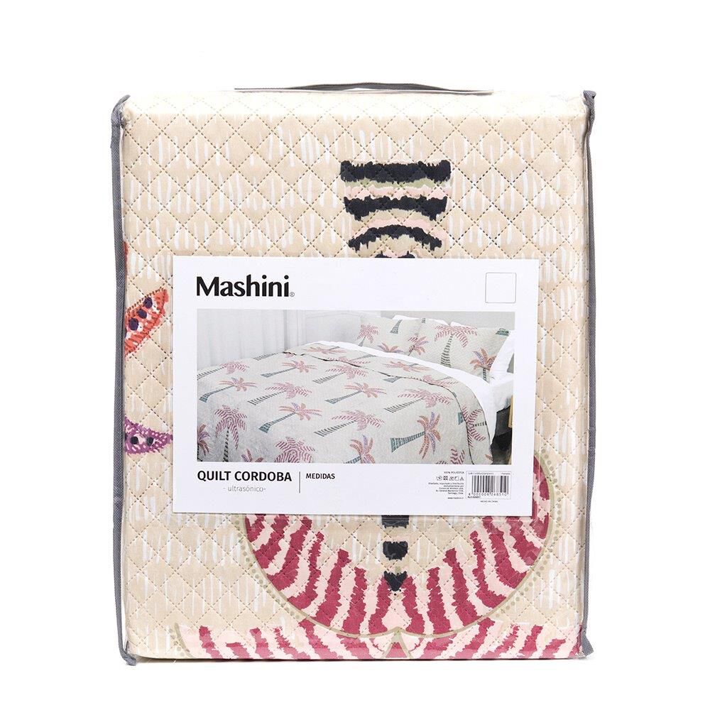 Quilt Cordoba Est. Mashini 2 P Palmeras image number 4.0