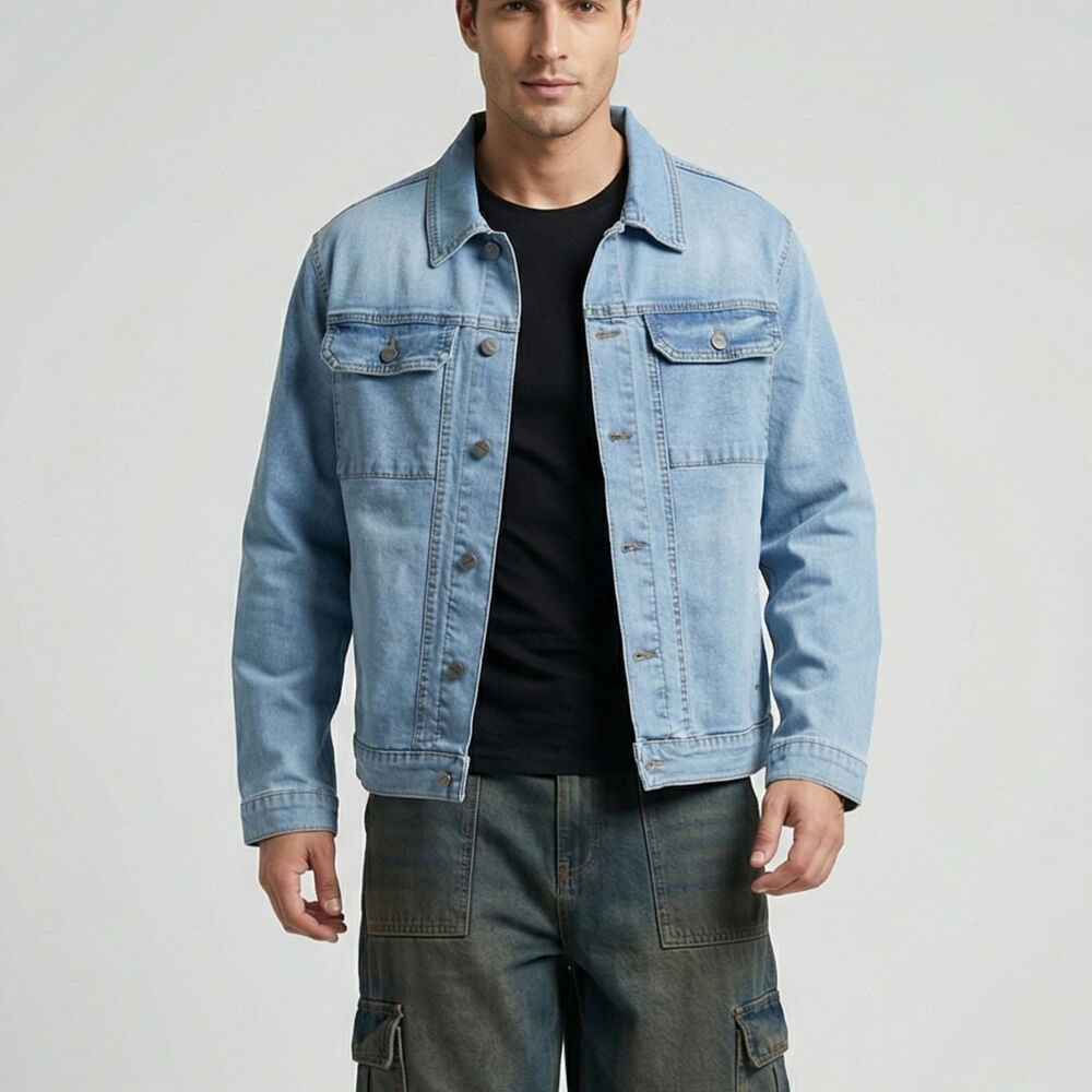 Chaqueta Mezclilla French Hombre image number 0.0