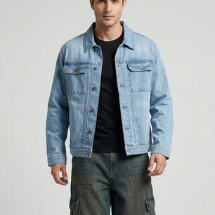 Chaqueta Mezclilla French Hombre