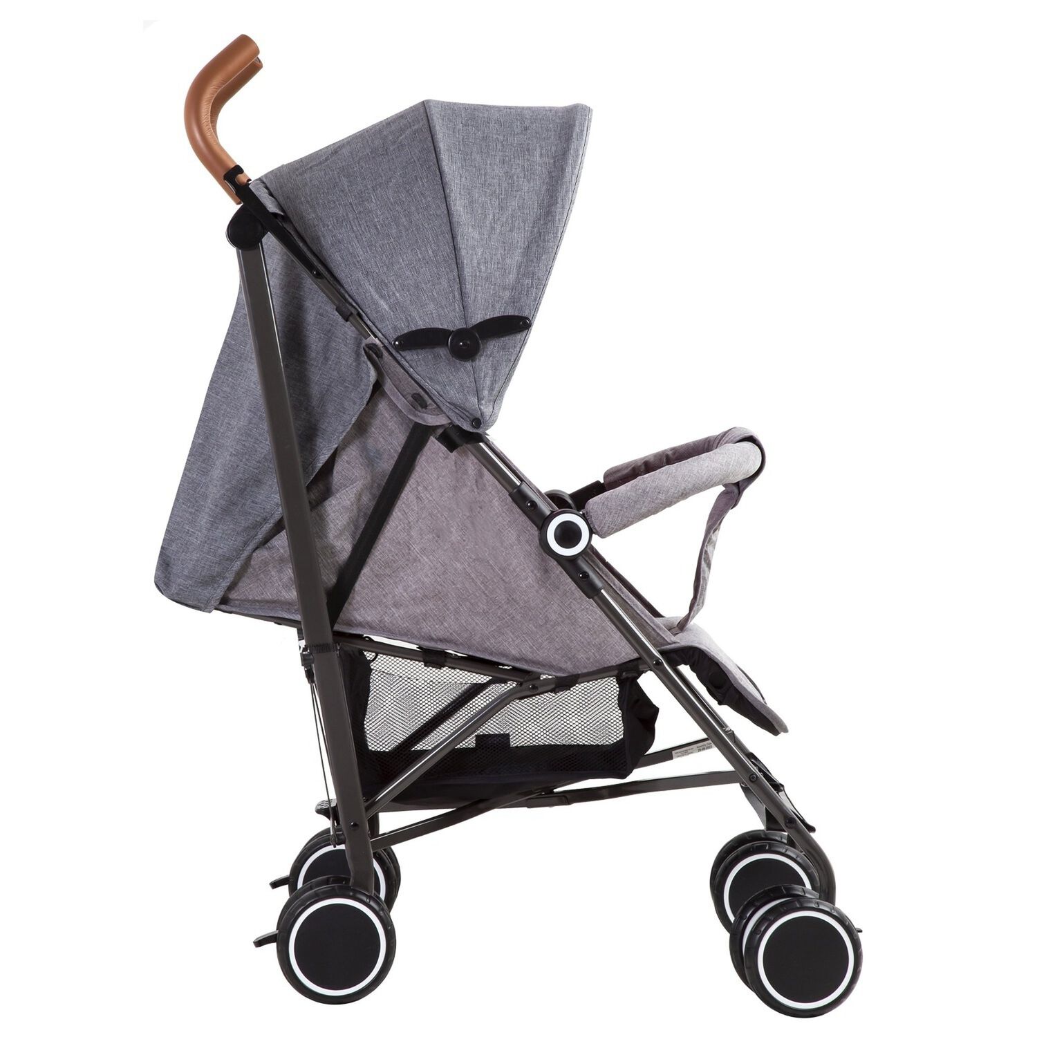 Coche Paragua Clap Melange Gris image number 3.0