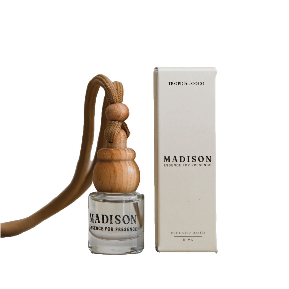 Difusor Auto 8 Ml Tropical Coco Madison image number 0.0