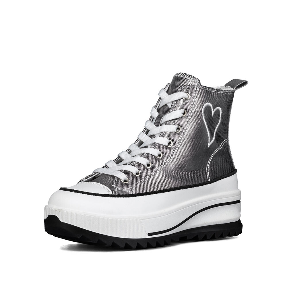 Zapatilla Casual Urbana Mujer Plataforma Clasico Weide Hx502 image number 3.0