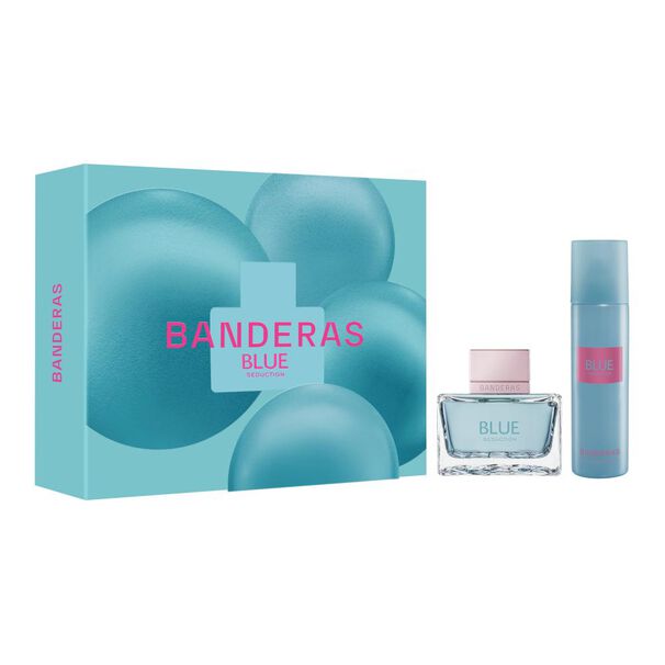 Estuche Banderas Mujer Blue Seduction For Women Eau De Toilette 80 Ml + For Women 24h Desodorante Spray 150 Ml