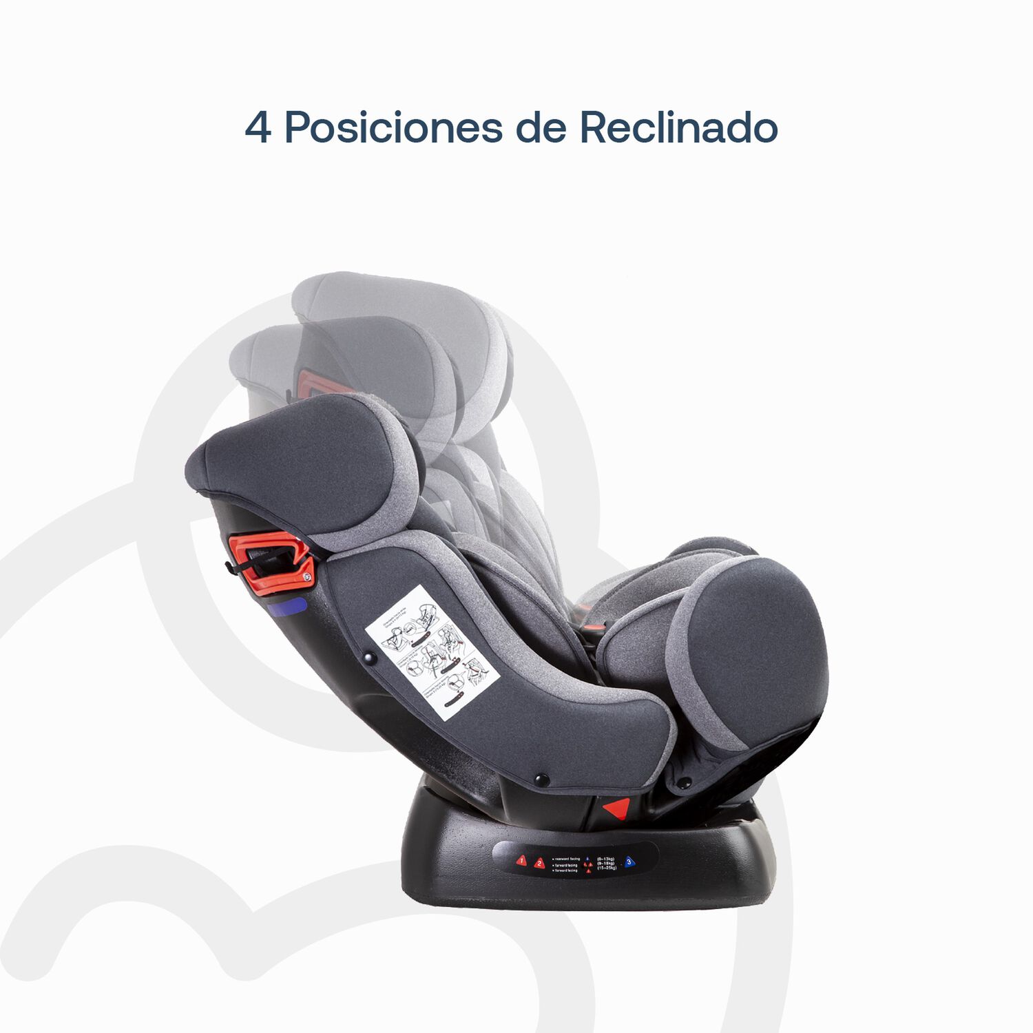 Silla De Auto Orbit Lx Gris Bebesit image number 5.0