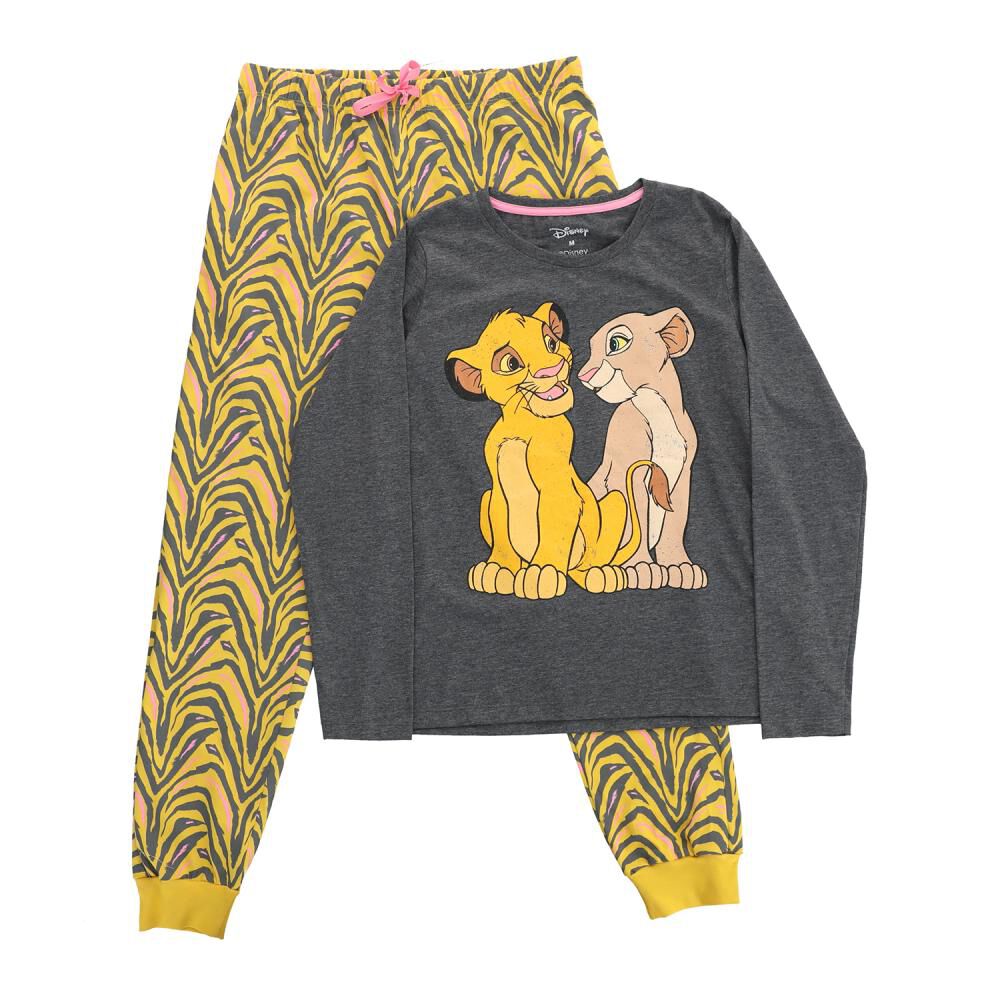 Pijama Algodón Manga Larga Mujer Disney image number 2.0