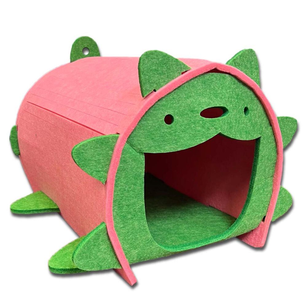 Casa Para Gato Mascota De Fieltro Tipo Flor image number 0.0