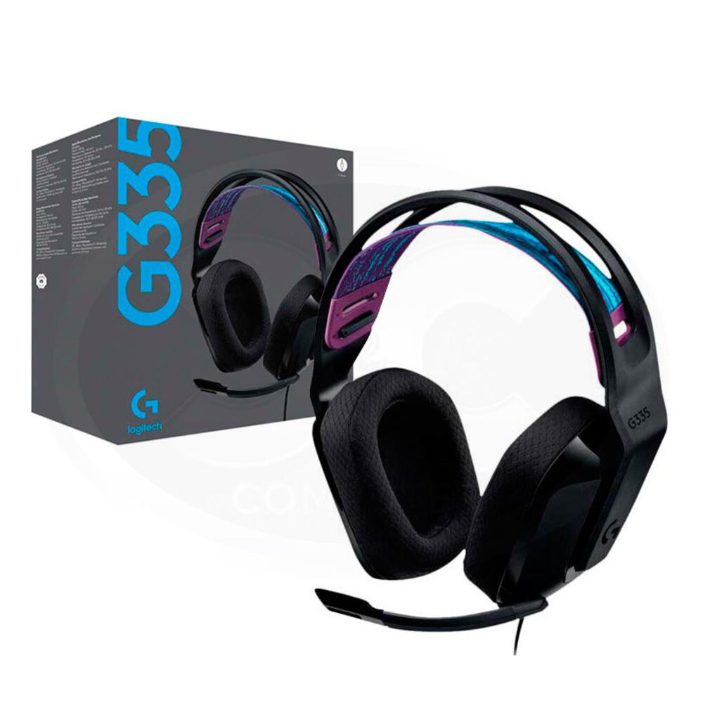 Audifono Gamer Jack 3.5 Pc Ps5 Ps4 Xbox Negro G335 image number 3.0