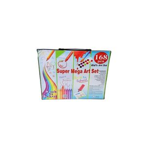 Set De Arte Para Colorear Pintar 168 Piezas Didactico Ni&ntilde;os