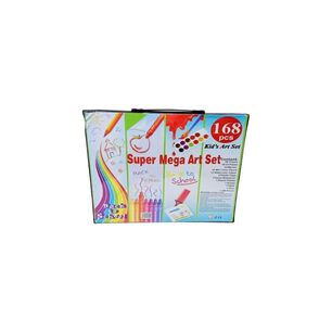 Set De Arte Para Colorear Pintar 168 Piezas Didactico Ni&ntilde;os