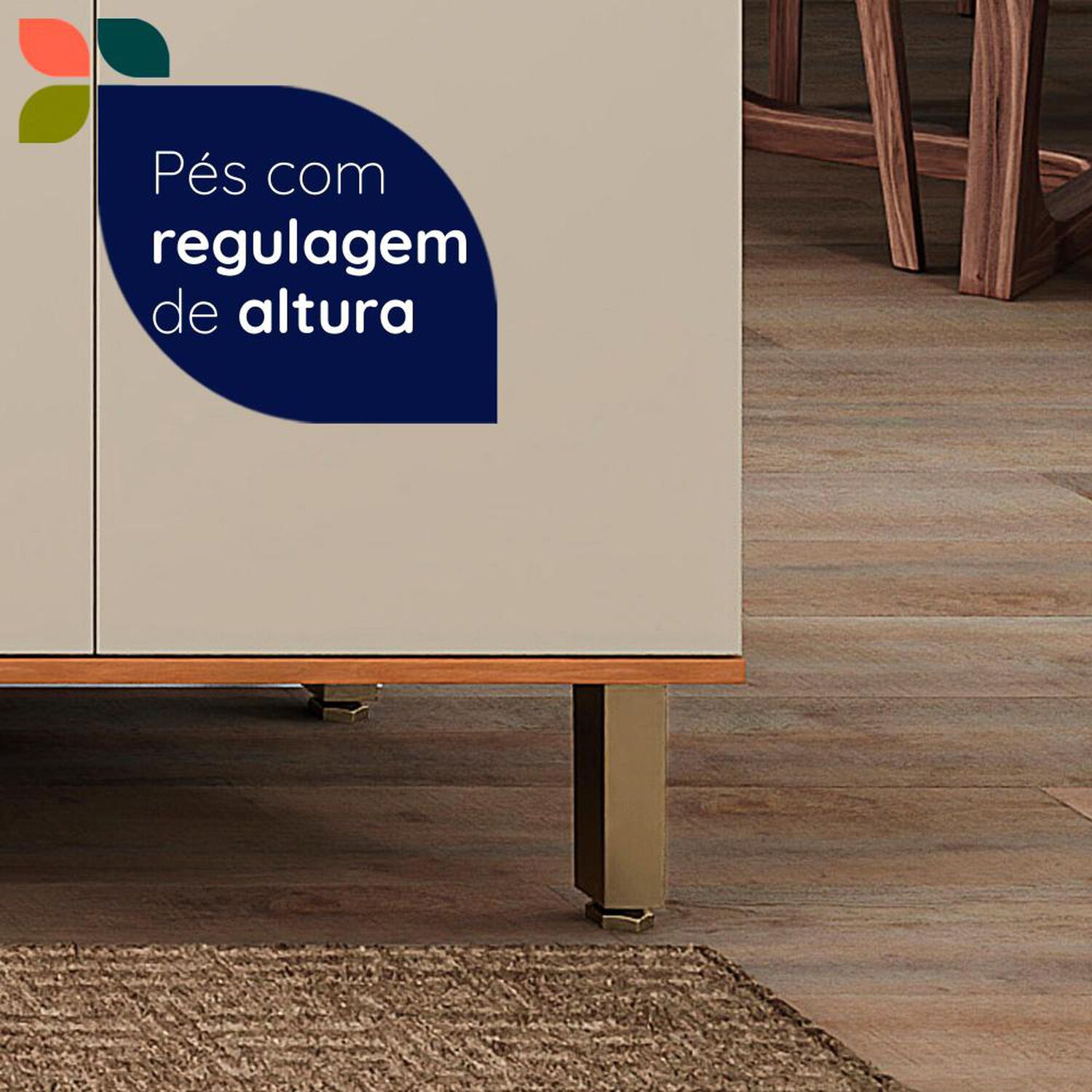Mueble De Cocina Roca Kit De Cocina Casta&ntilde;a Modular / 8 Puertas / 3 Cajones image number 8.0