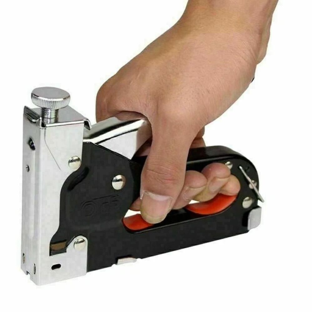 Grapadora Mec&aacute;nica De Acero 3 En 1 Para Grapadora De Madera image number 4.0