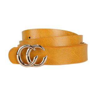 Cintur&oacute;n Mujer Siena Amarillo Carven