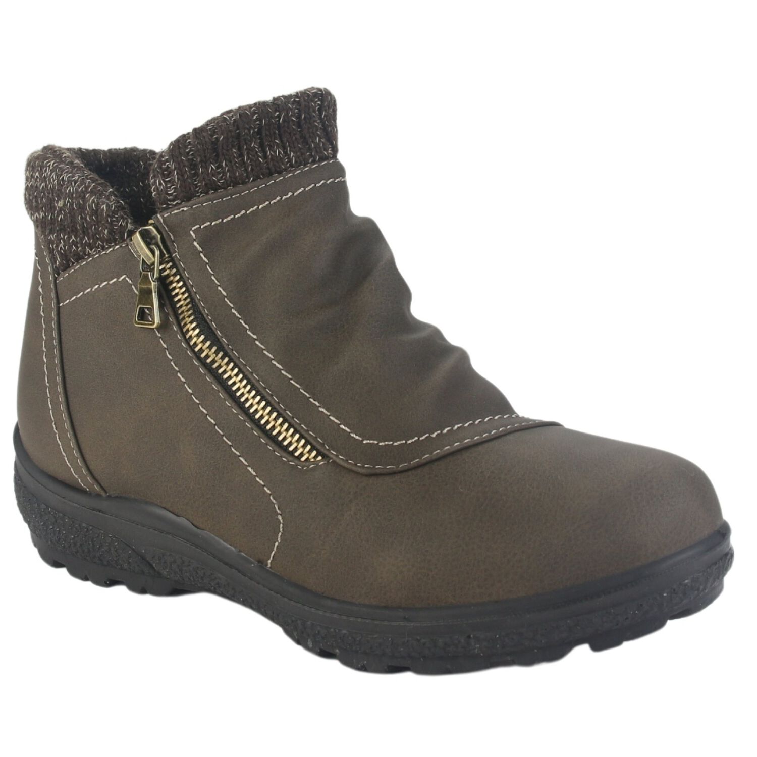Botin Chalada Mujer Winter-1 Caf&eacute; Casual image number 2.0