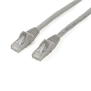 Cable 2m Gris De Red Gigabit Cat6 Ethernet Rj45 Snagless