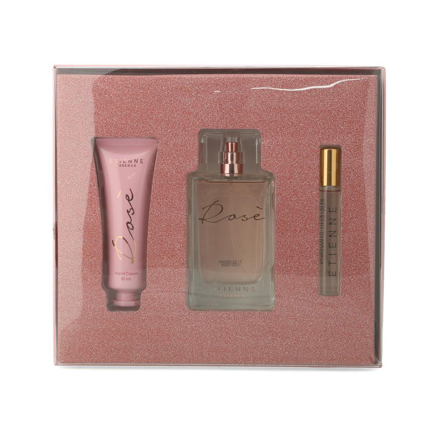  Set De perfumer&iacute;a mujer Etienne Essence / / + Rose 100 Ml + Rose 10 Ml + Crema Manos Rose 50 Gr image number 0.0