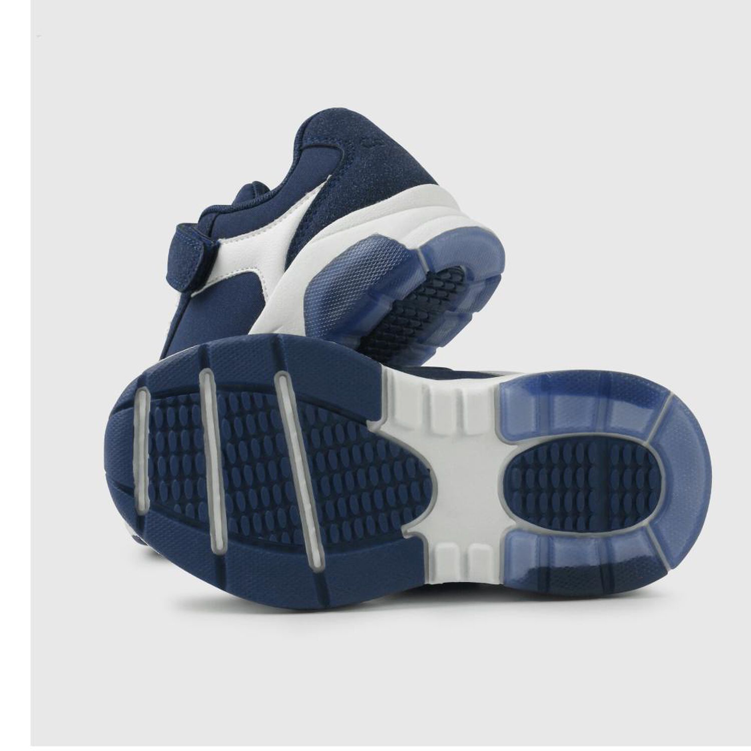 Zapatilla Infantil Con Luces Ni&ntilde;o Colloky Azul Marino image number 2.0