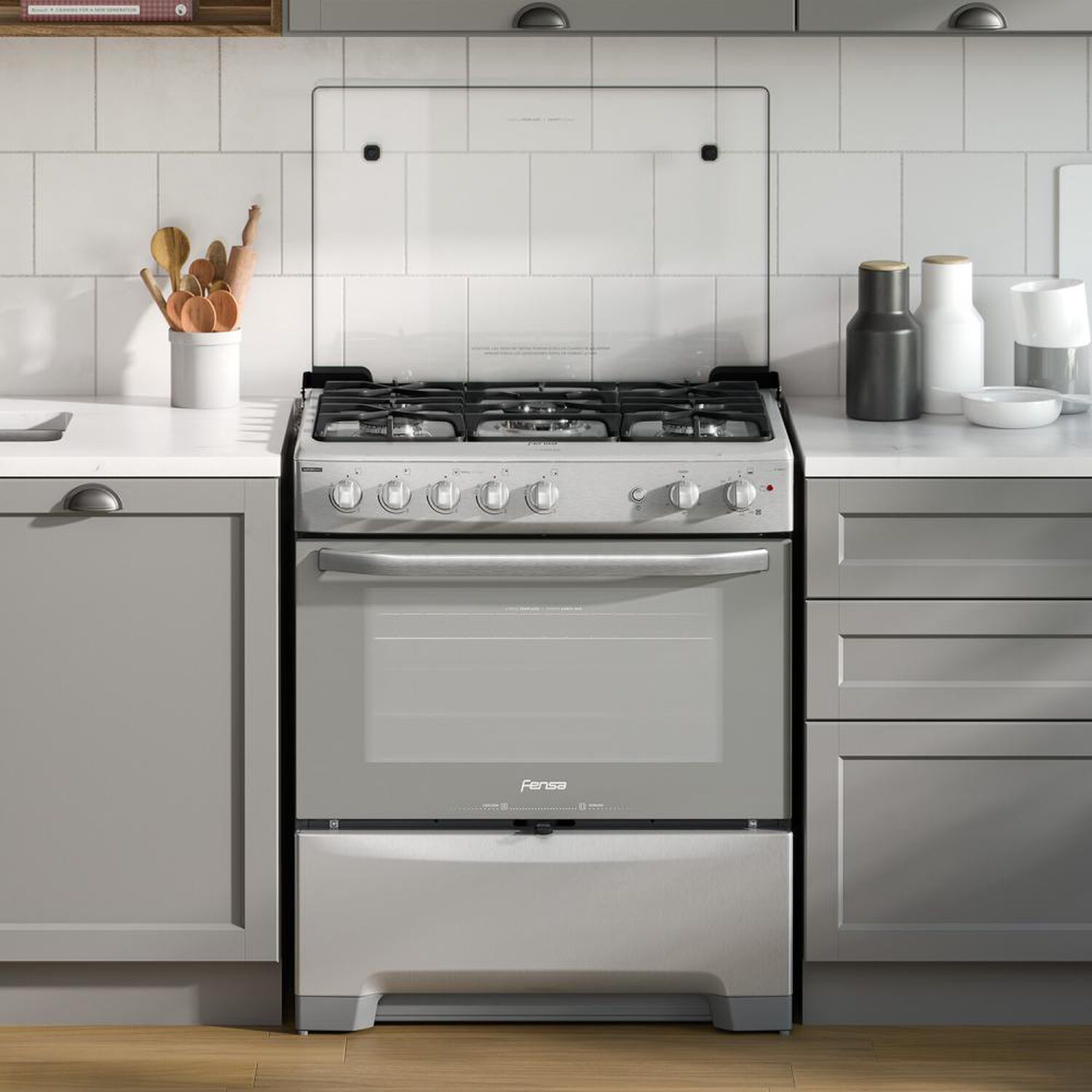 Cocina A Gas Fensa F 5500 T / 5 Quemadores image number 6.0