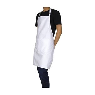 Pack X 4 Pechera Blanca Cocina Gastronomia Con Bolsillo