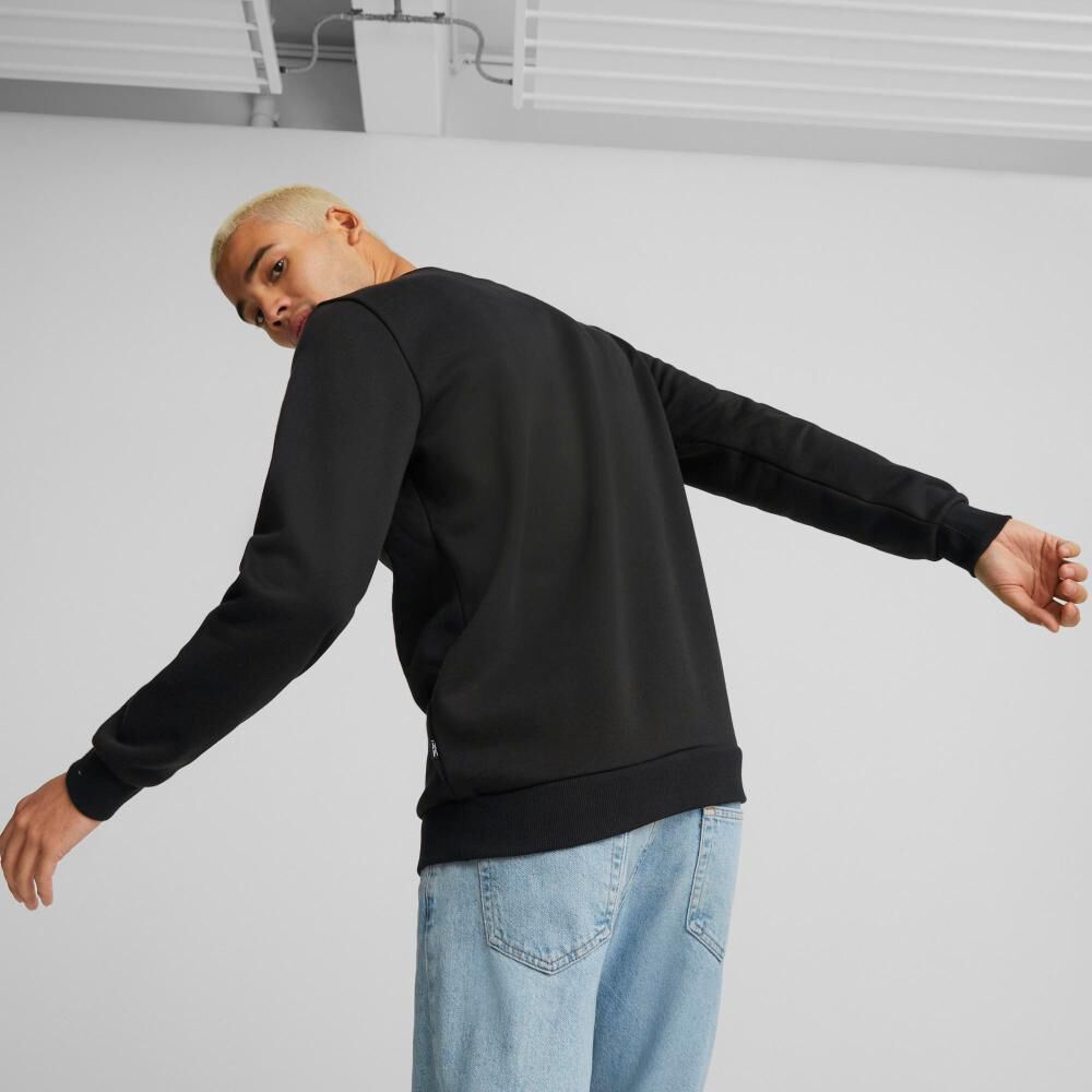 Polerón Deportivo Hombre Big Logo Crew Puma image number 3.0
