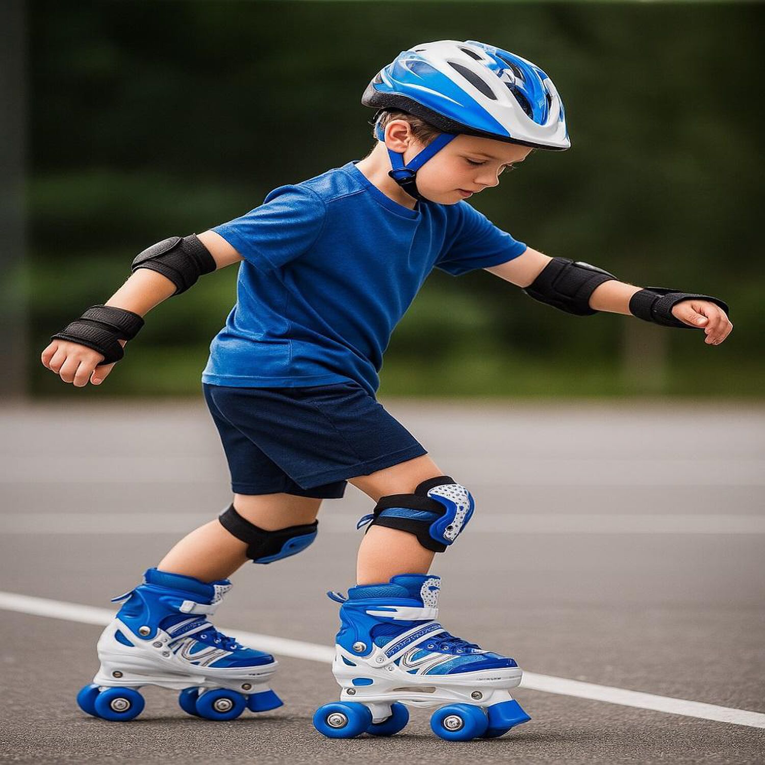 Patines Art&iacute;sticos Infantiles Ajustables 4 Ruedas image number 6.0
