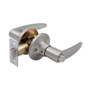 Cerradura Tubular Con Manilla Odis 203 Ba&ntilde;o - Plata