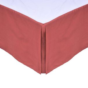 Faldon 144 Hilos Mashini 1.5 Plazas Terracota