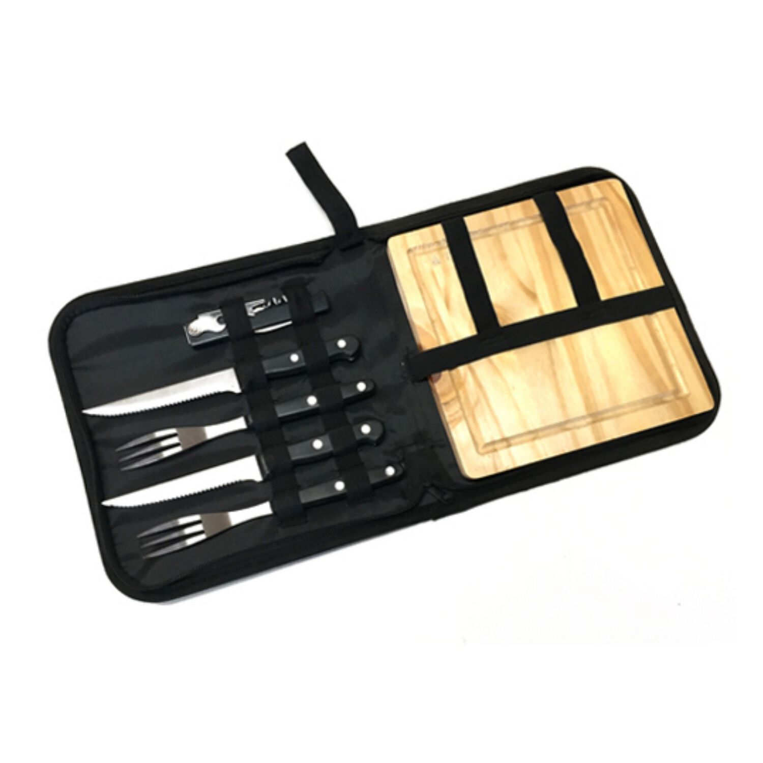 Set Asado Parrilla Bbq 6 Piezas Negro image number 0.0