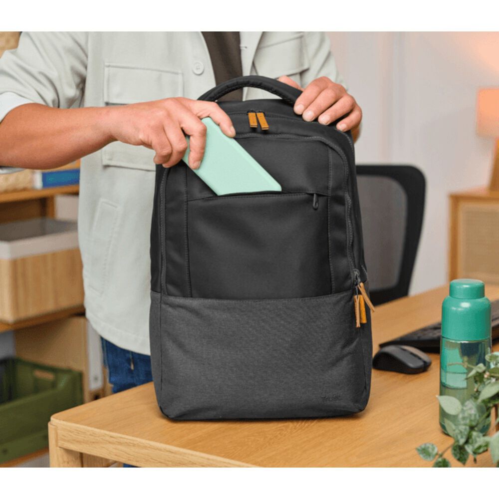 Mochila De Notebook Trust Lisboa 16" 23l Ultra Ligera Black image number 11.0
