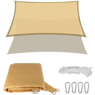 Toldo Vela Sombreadora Malla Sombra 3x4 Rectangular
