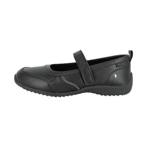 Zapato Escolar De Cuero Nina Negro Alquimia