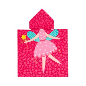 Toalla Playa Capucha Casaideal Kids Hada / 60 X 120 Cm