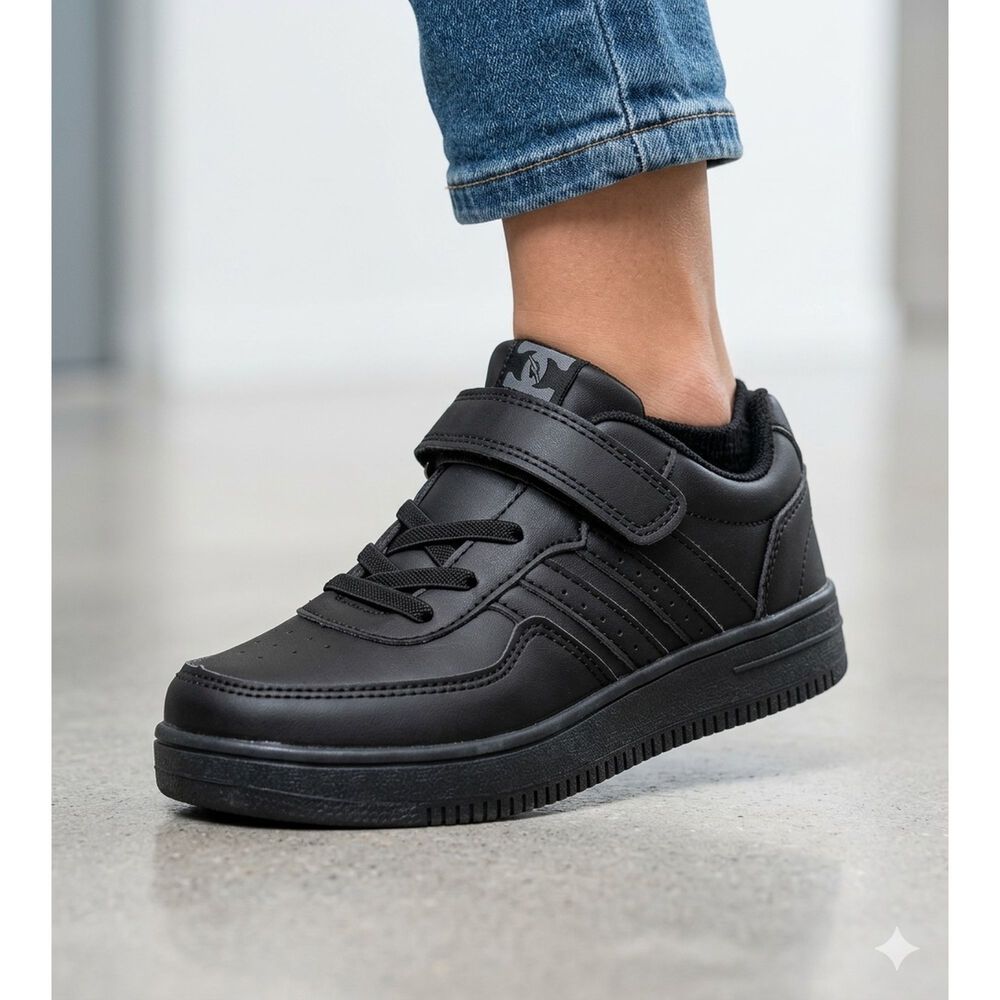 Zapatilla Escolar Jacinto Negro Uns image number 4.0