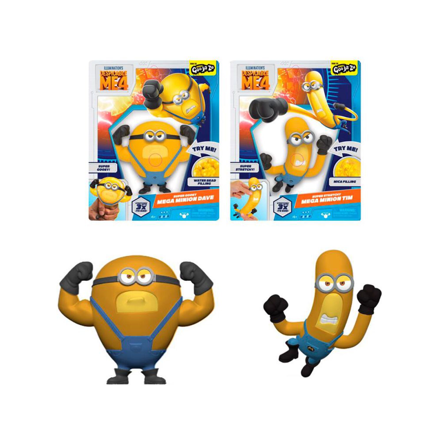 Figura Strech Minions Mi Villano Favorito image number 0.0