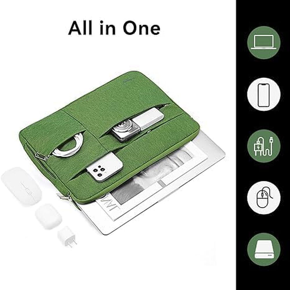 Funda Para Portátil Omnpak De 13 Pulgadas, Para Surface Pro 9/8/x/7+/7/6/5/4/3 Verde image number 4.0