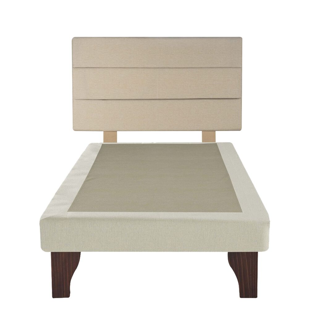 Cama Europea 1 Plaza 190 Respaldo Atacama image number 3.0