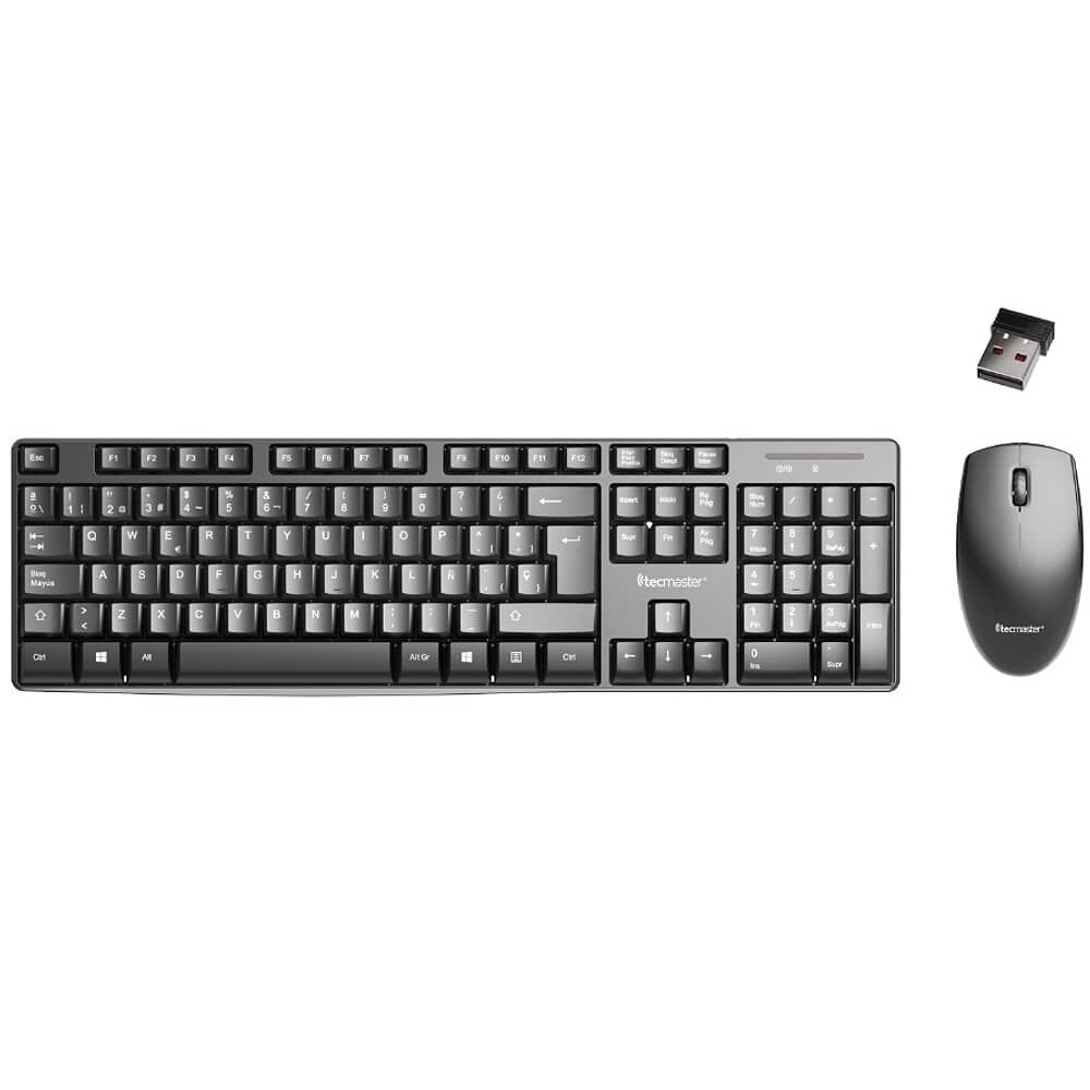 Combo Kit Teclado Y Mouse Inalambrico Tecmaster image number 1.0