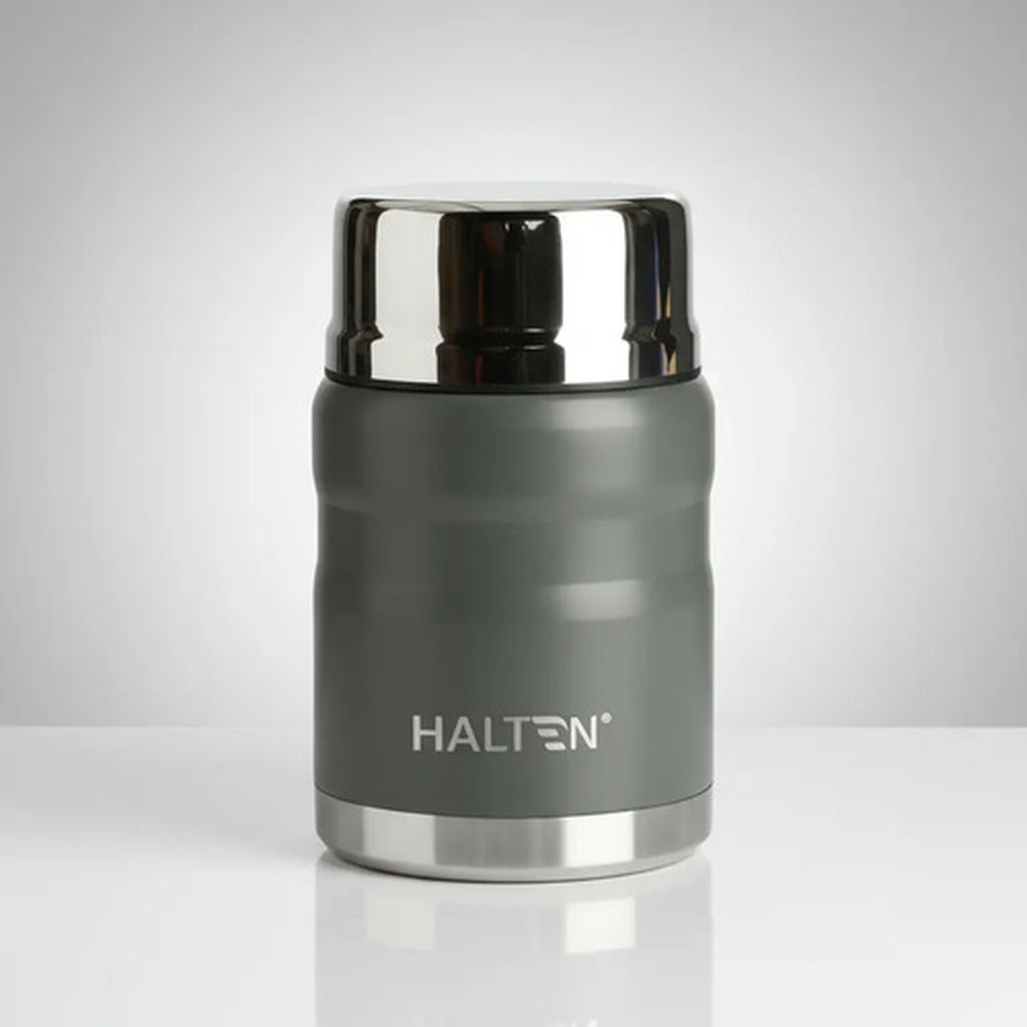 Termo Comida Acero Inox 750 Ml Halten Gris image number 5.0