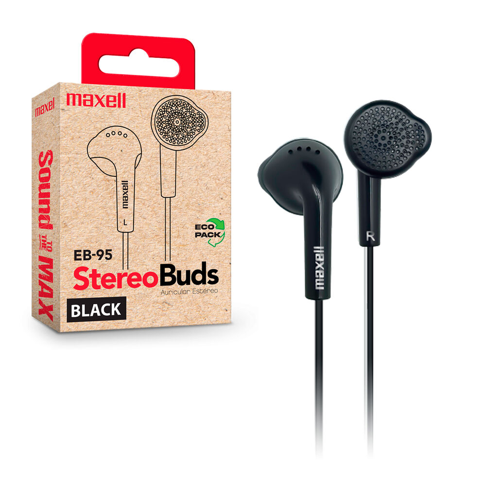 Audifono Eb-95 Maxell Trs 3.5mm In-ear Stereo Buds image number 0.0