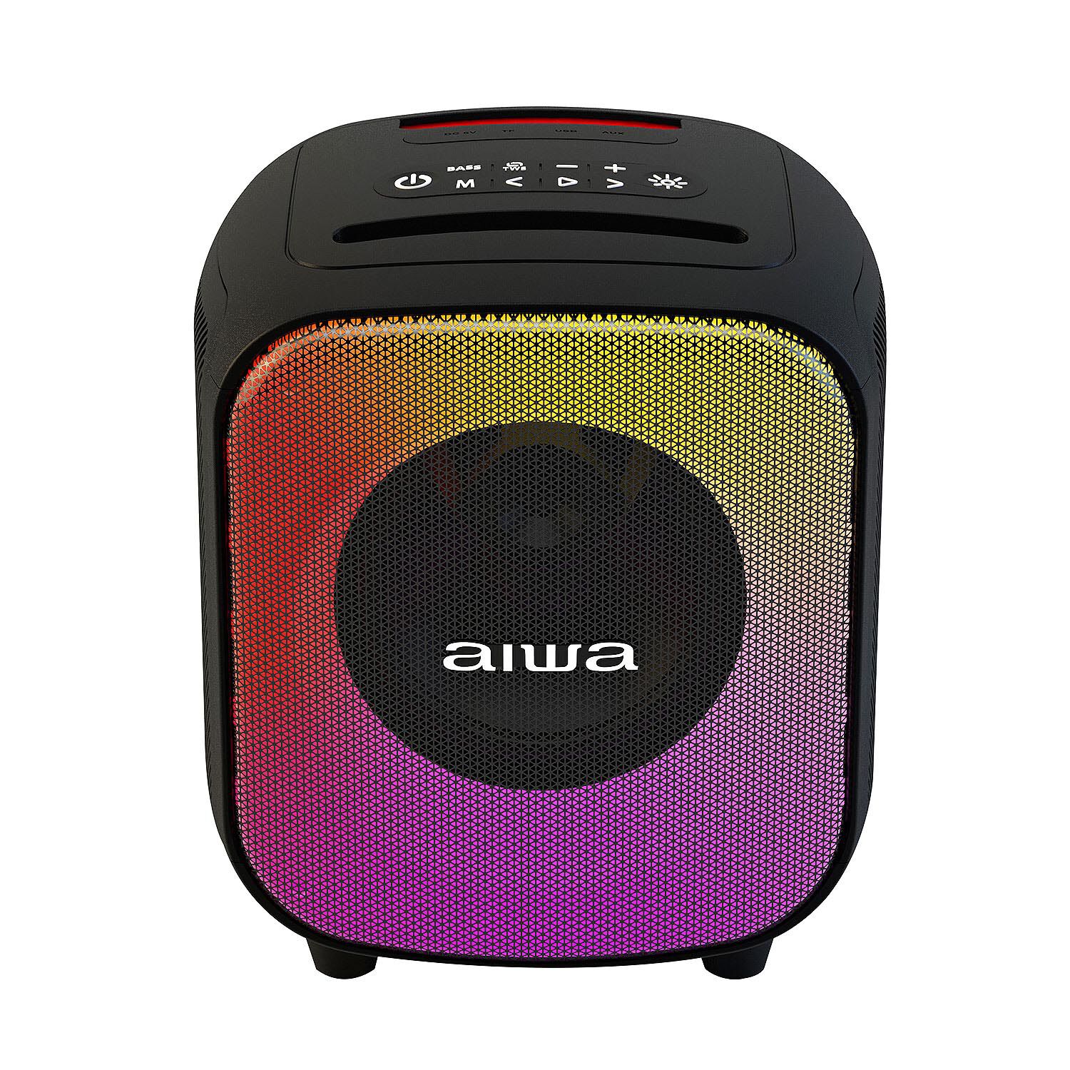 Parlante Bluetooth Aiwa Portatil 40w Con Funcion Tws Aw-b81 Negro image number 2.0