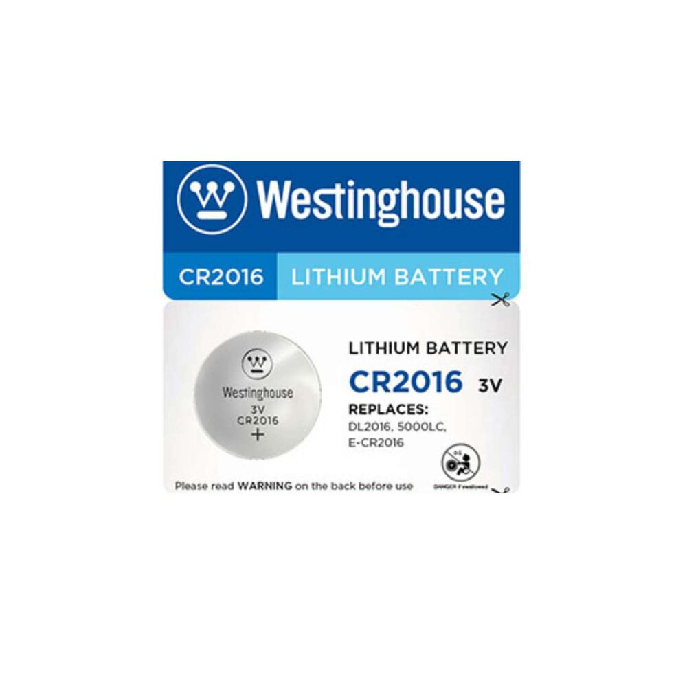 Pila Tipo Boton Cr2016 - Westinghouse image number 0.0