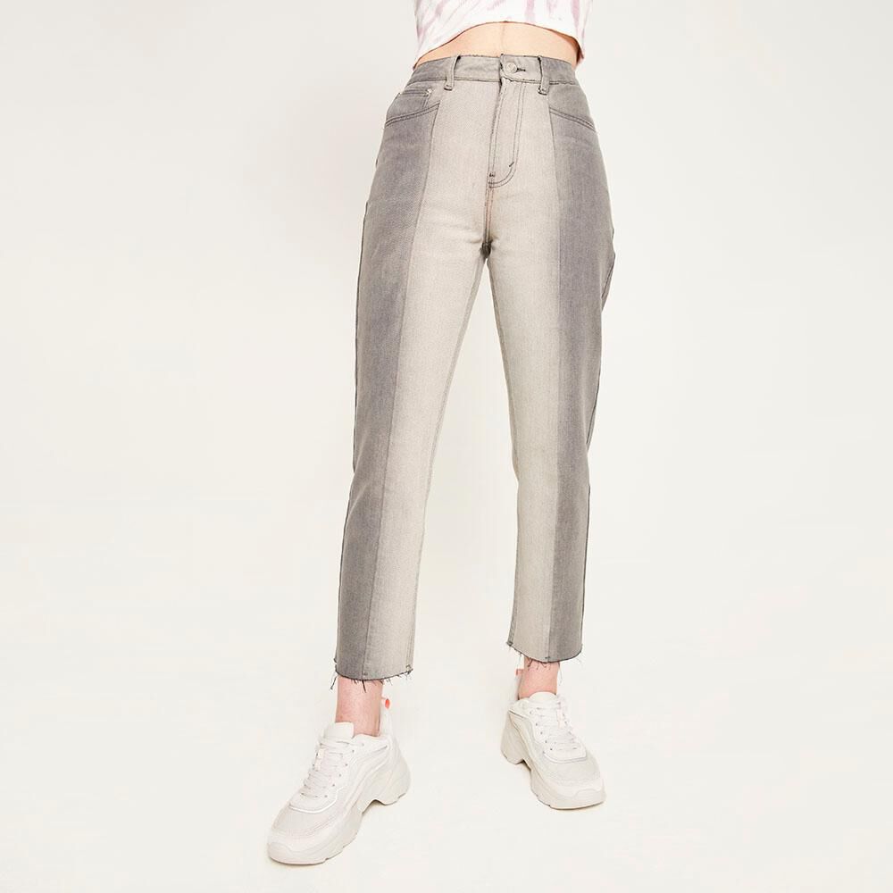 Ripley - JEAN BARBADOS PARA MUJER ALGODÓN REGULAR TRIÁNGULO