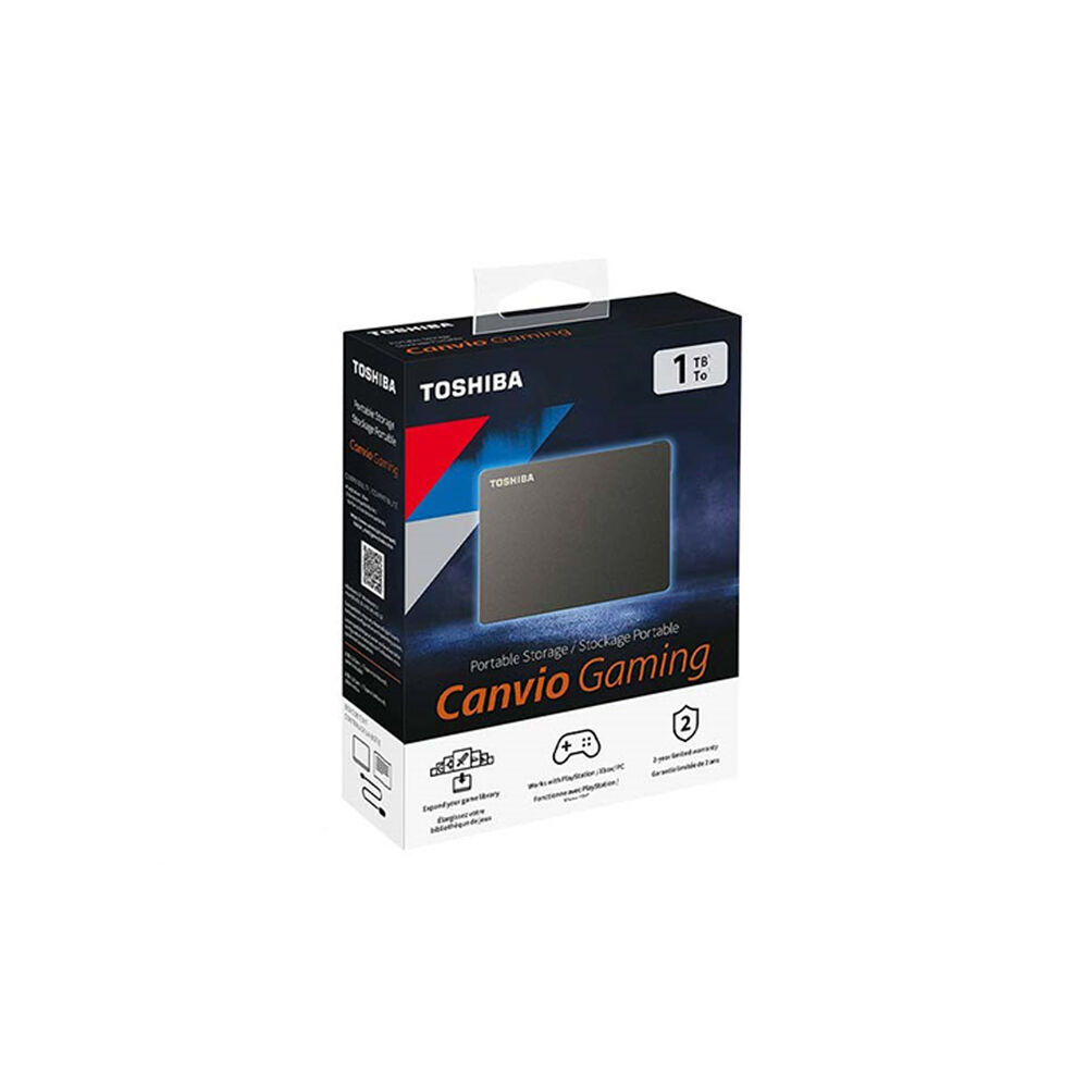 Disco Portátil Toshiba Canvio Gaming 1tb Usb 3.0 Negro image number 3.0