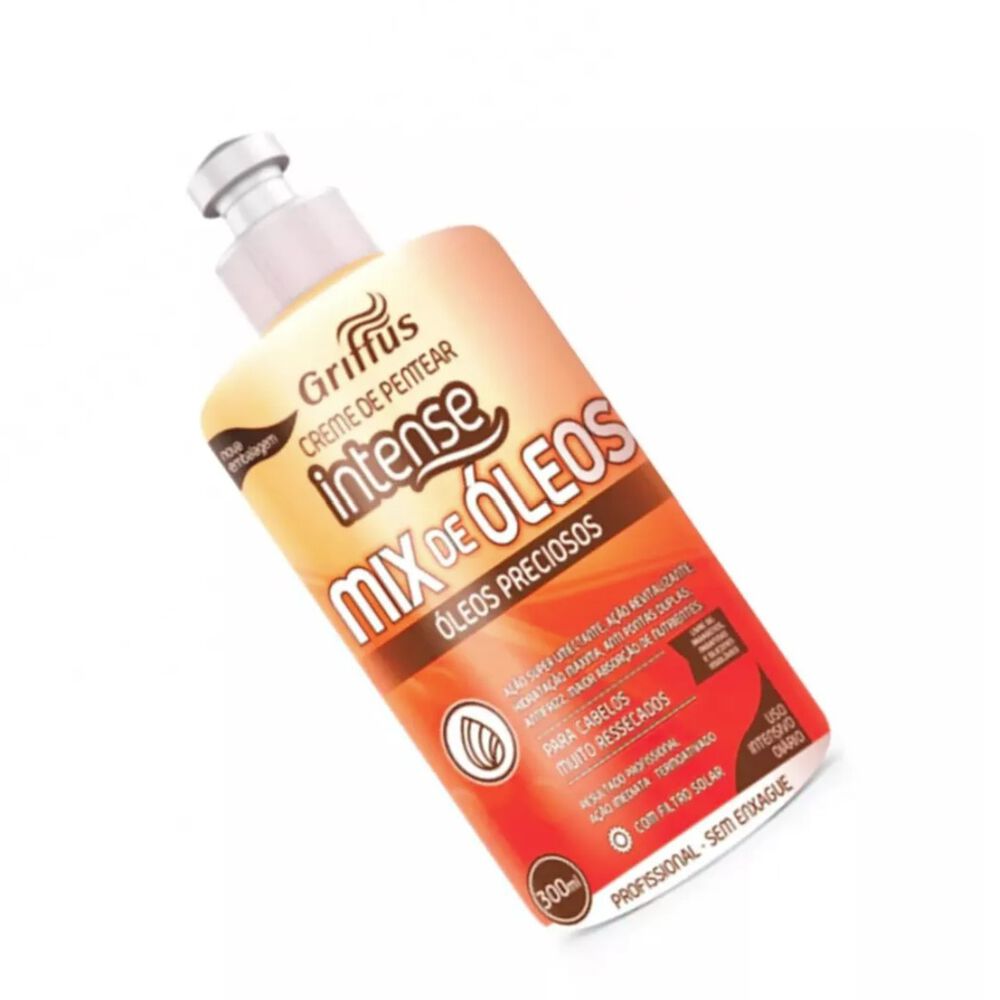 Crema Para Peinar Mix De Oleos 300ml Griffus image number 0.0