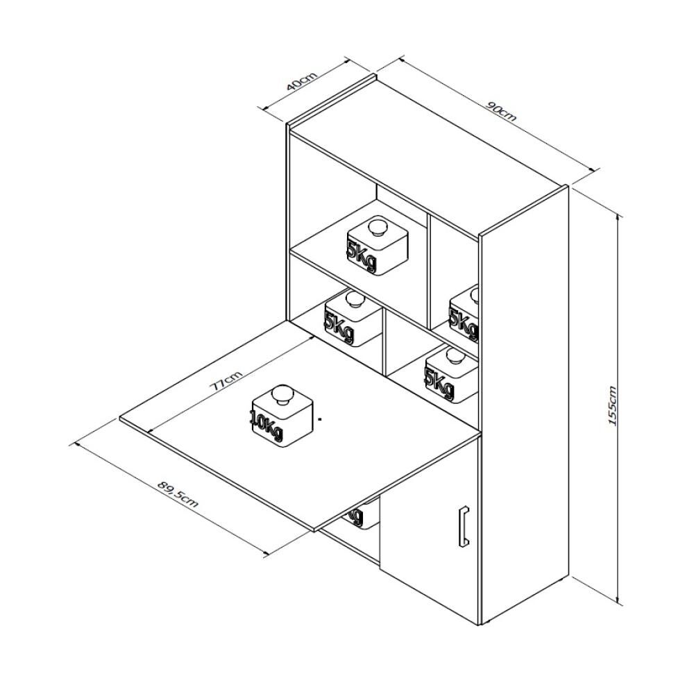Mueble Organizador Jdo&desing Appunto image number 1.0