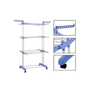 Tendedero Colgador De Ropa Con 3 Niveles Plegable - Ps