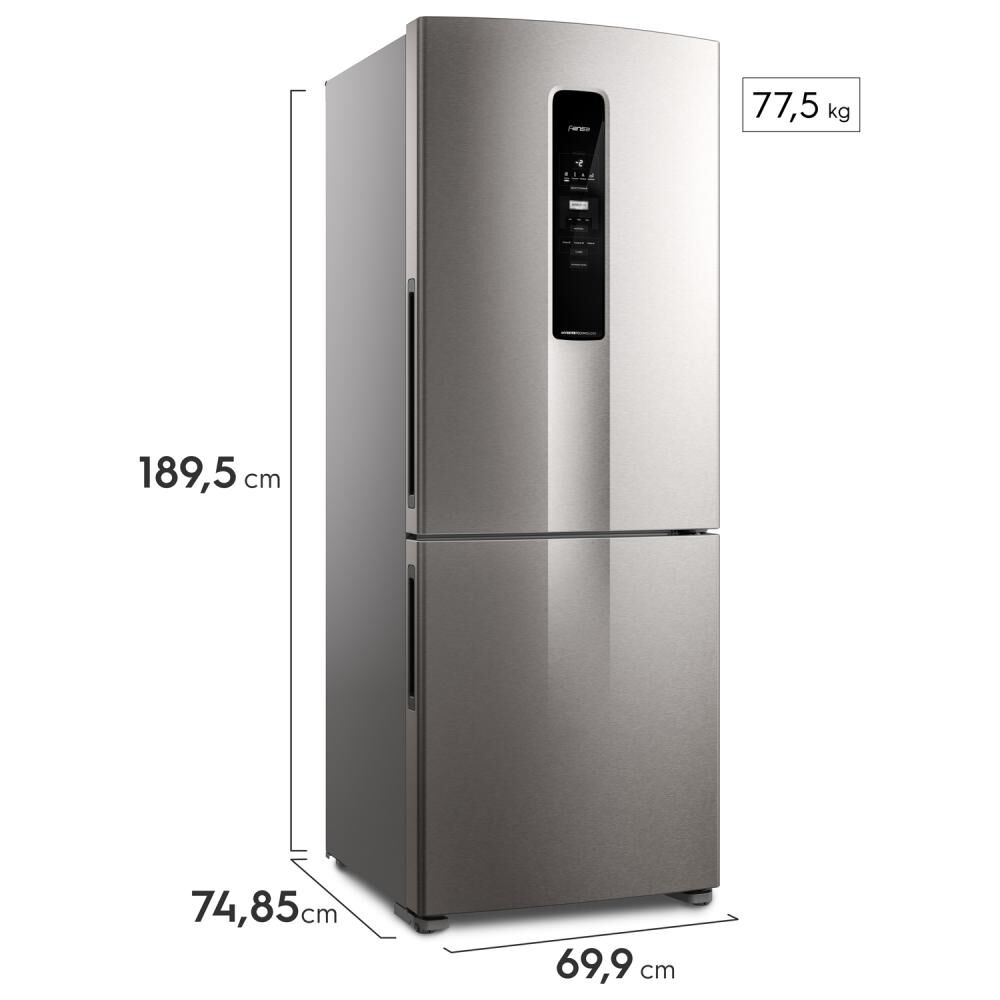 Refrigerador Bottom Freezer Fensa IB55S / No Frost / 488 Litros / A++ image number 2.0